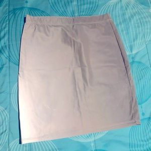 Reflective skirt + bra 2 piece set